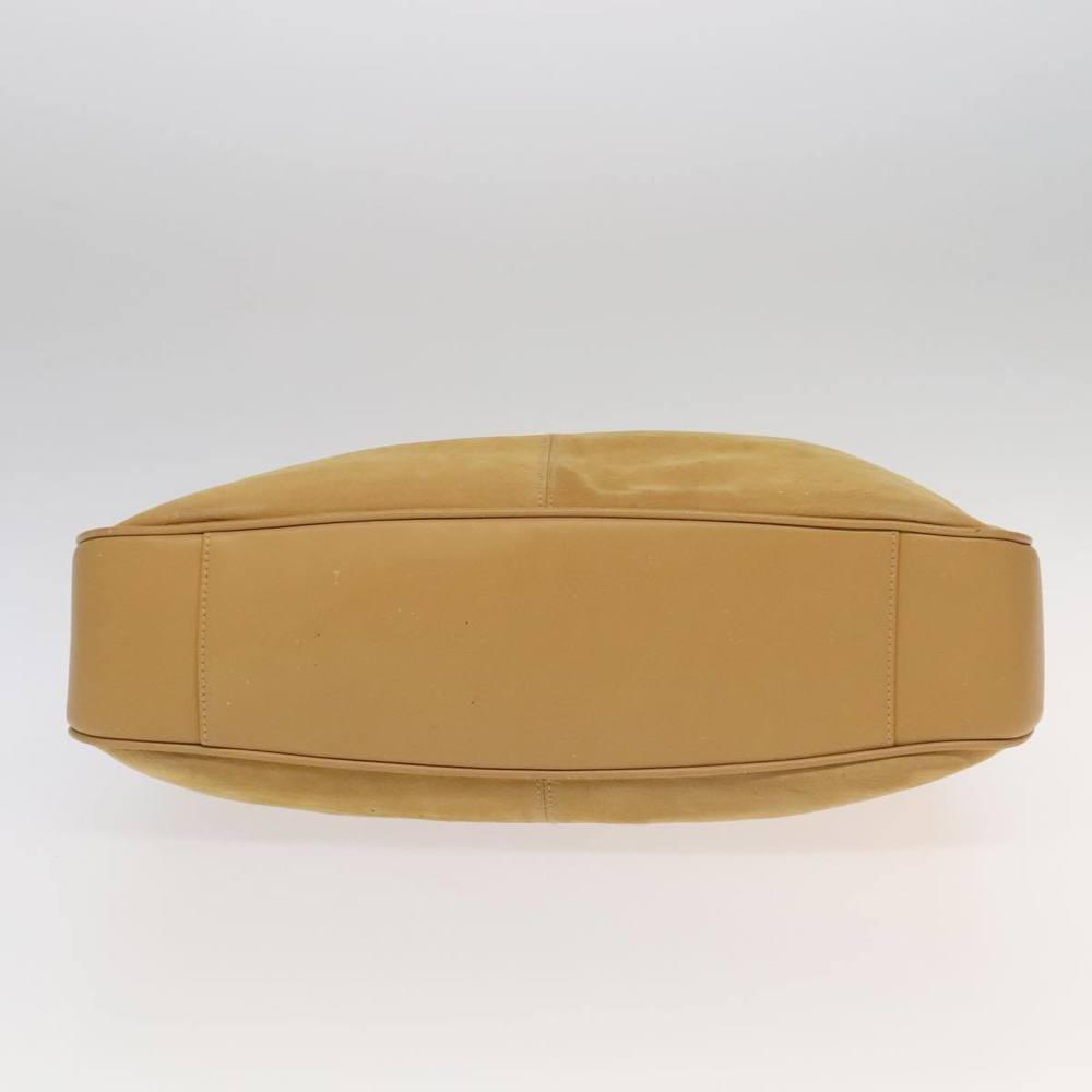GUCCI Bamboo Hand Bag Leather 2way Beige Gold 001 14 1577 Auth bs19044 - Picture 5 of 16